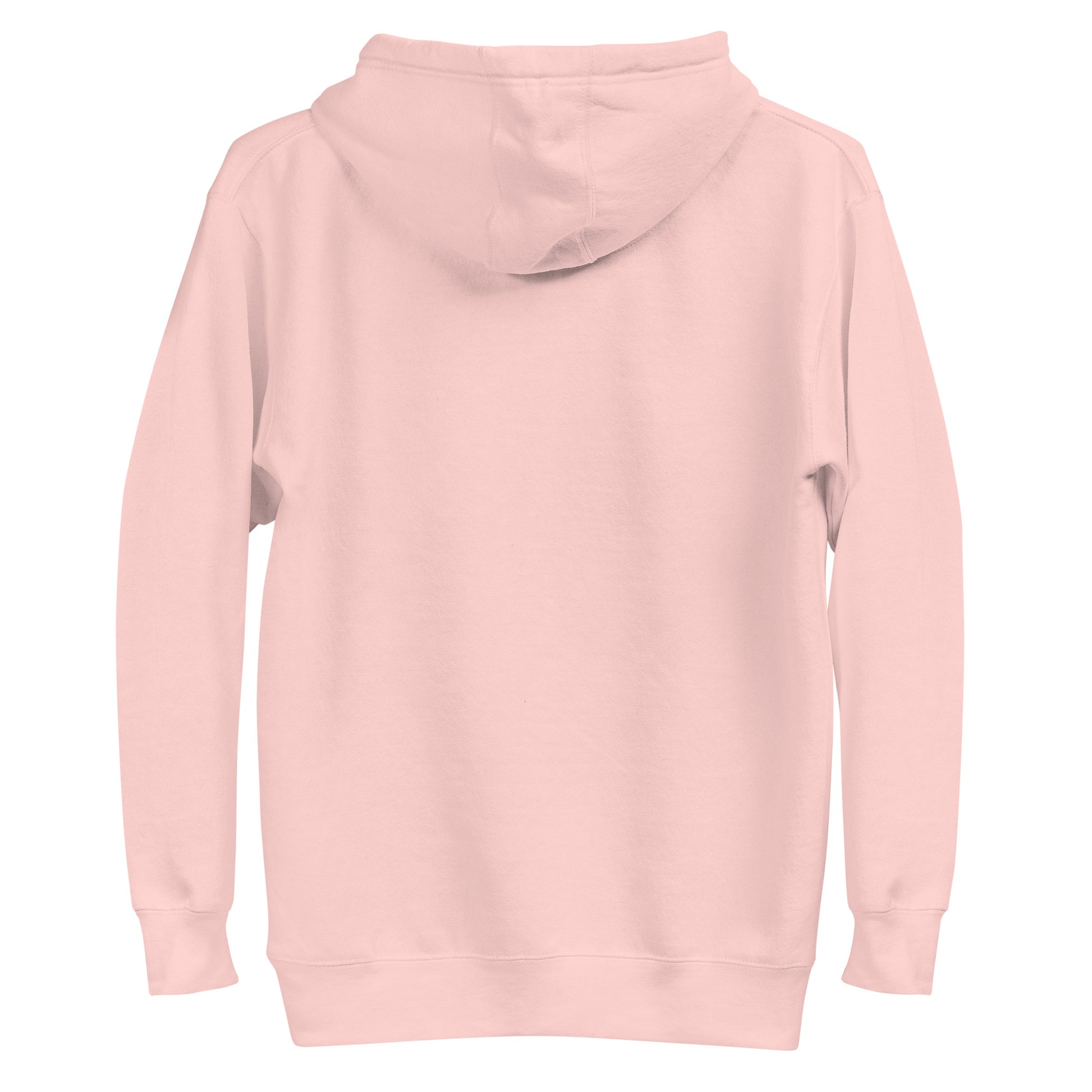 Light Pink unisex hoodie featuring Beluga cat wearing round glasses and "SOPHISTICAT" text