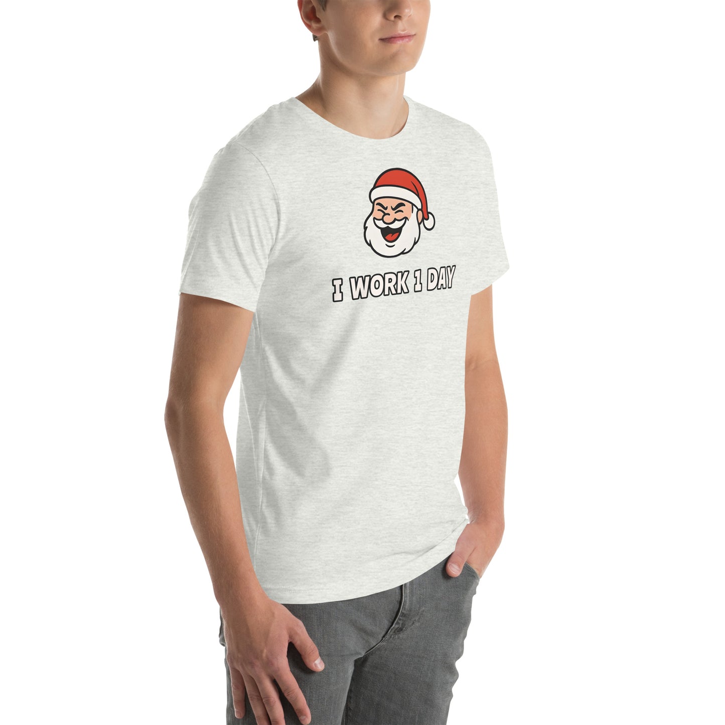 Lazy Santa graphic tee for men and women - Funny Christmas gift idea