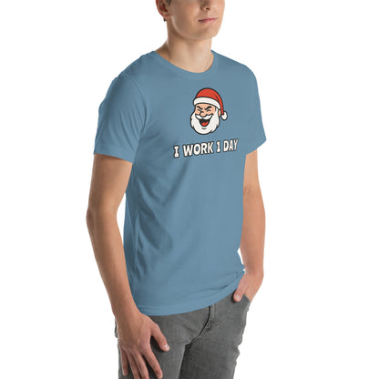 Lazy Santa graphic tee for men and women - Funny Christmas gift idea